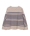 TOP BEIGE×BLUE