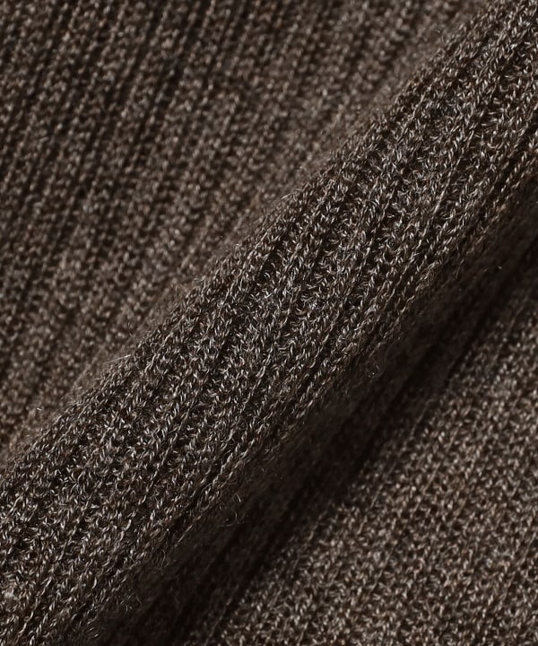 NICENICE MOMENT / OPEN SHOULDER RIB SHELL