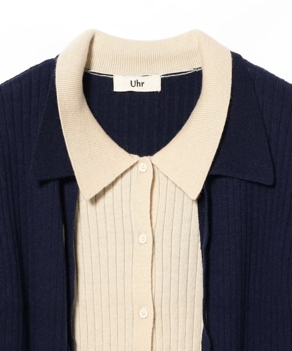 Uhr / Collar Combi Knit