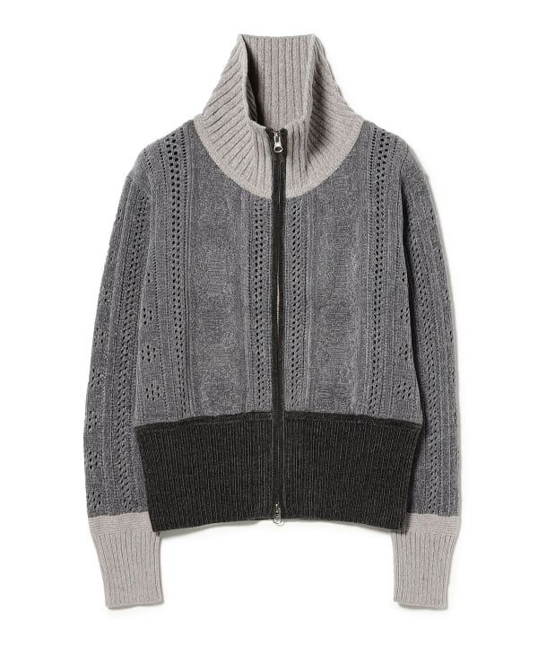 【別注】boussole × Ray BEAMS / ジップ カーディガン