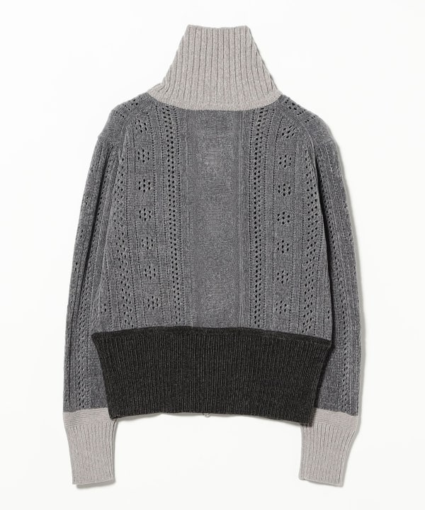 【別注】boussole × Ray BEAMS / ジップ カーディガン