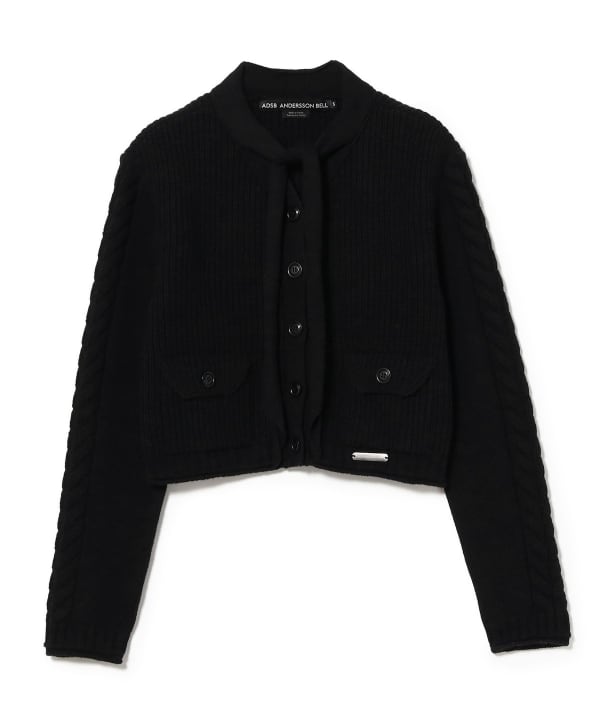 ANDERSSON BELL / SCARF TIE KNIT CARDIGAN