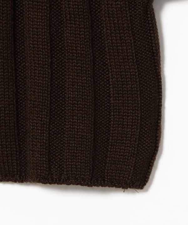 ANDERSSON BELL / STUDDED WIDE RIB CROP ZIP-UP