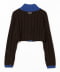 BROWN/BLUE