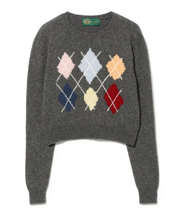 【別注】GIM CONTEXT × Ray BEAMS / アーガイル ニット