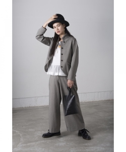 ▲○FACTOTUM FEMME×Ray BEAMS / 別注 スタンドカラ― ジャケット
