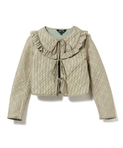 sister jane / Quilted Cropped Jacket