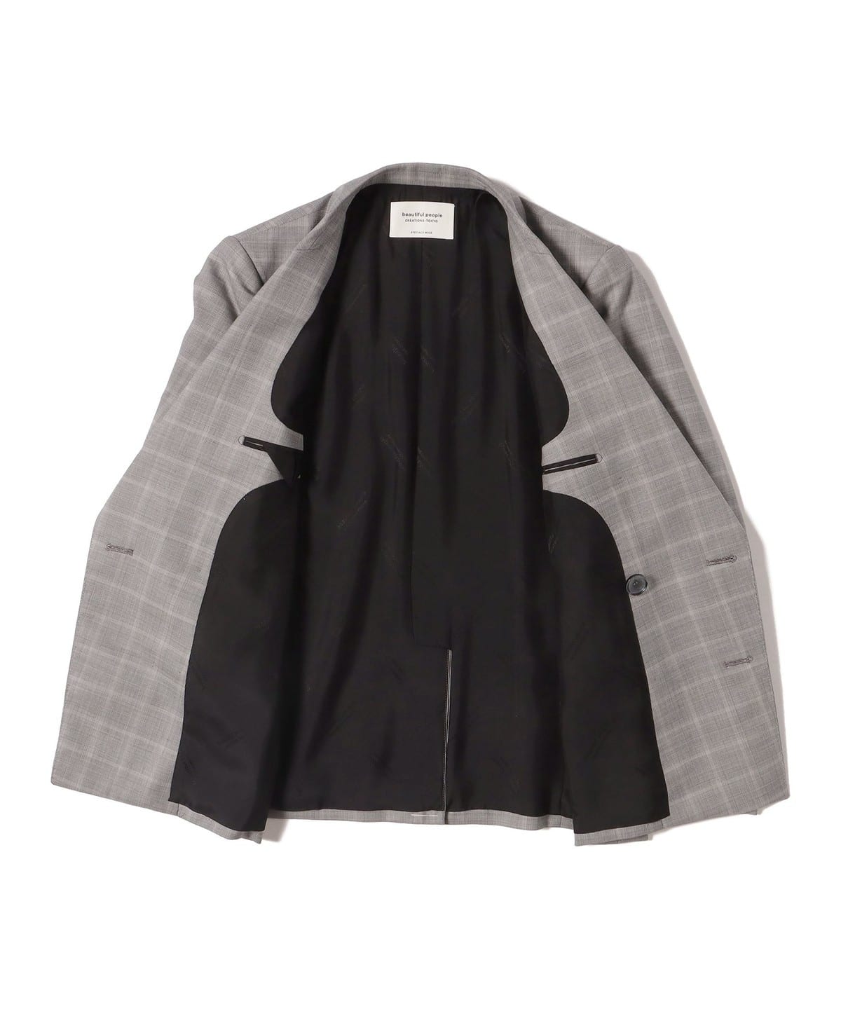 Ray BEAMS (Ray BEAMS) beautiful people / check W jacket