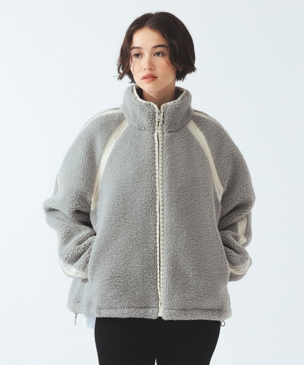 【WEB限定】UGG(R) / Nikia Crochet UGGfluff Jacket Model：H165 B81 W55 H87　Size：S