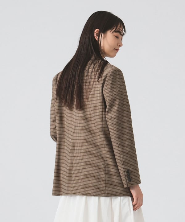 Ray BEAMS(レイ ビームス)チェック 4ボタン ダブル ジャケット Ray BEAMS(レイ ビームス)チェック 4ボタン ダブル ジャケット