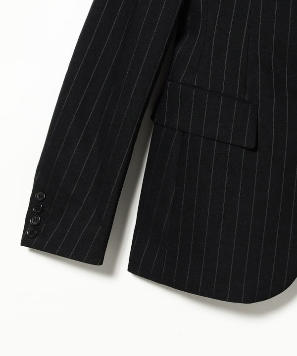 【タイムセール】Chika Kisada / STRIPED TAILORED JACKET