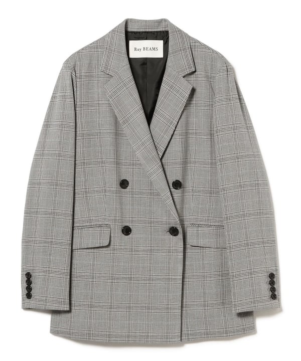 Ray BEAMS（レイ ビームス）【12/4値下げ】チェック 4ボタン W