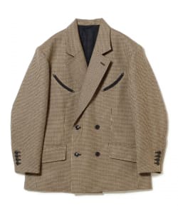TOGA PULLA / WOOL CHECK JACKET