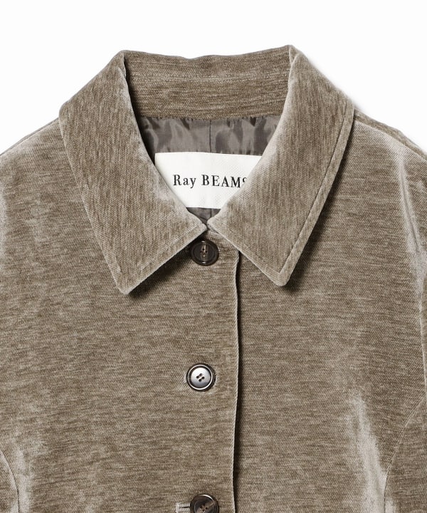 Ray BEAMS（レイ ビームス）モール ステンカラー ジャケット