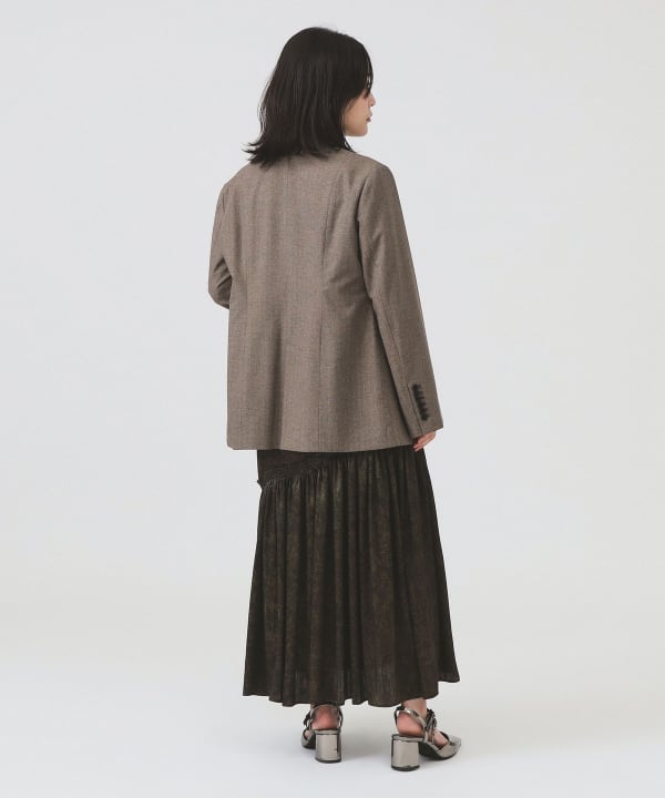 Ray BEAMS ヘリンボーンオーバージャケット Ray BEAMS（レイビームス）の「ヘリンボーン オーバー
