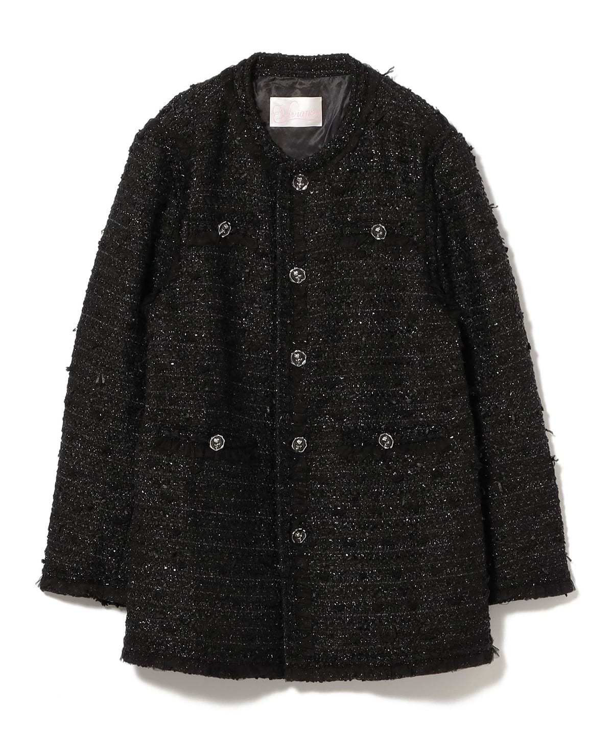 Ray BEAMS（レイ ビームス）VIVIANO / Tulle Tweed Jacket