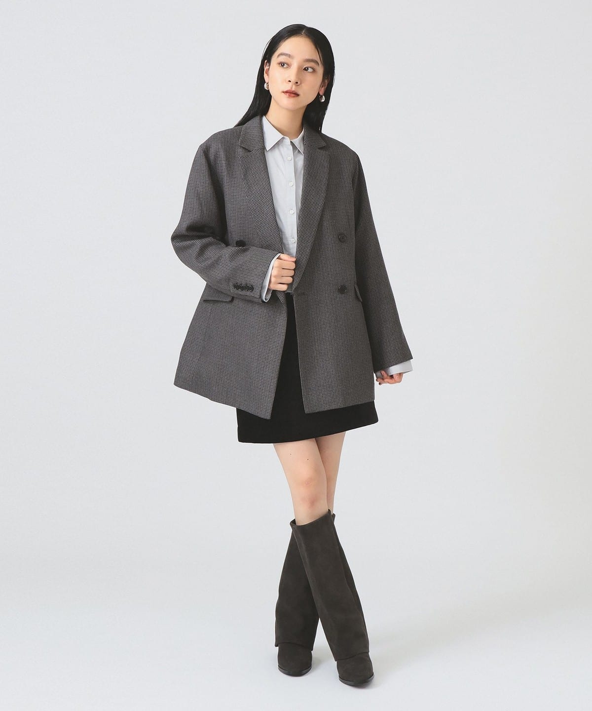 Ray BEAMS レイビームス オーバーサイズフレアピーコート ネイビー Ray BEAMS＞大人気のマウンテンパーカーご紹介！｜ビームス 武蔵