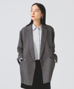 チェック オーバー ジャケット