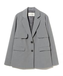 ヨークレイヤード 2ボタン ジャケット