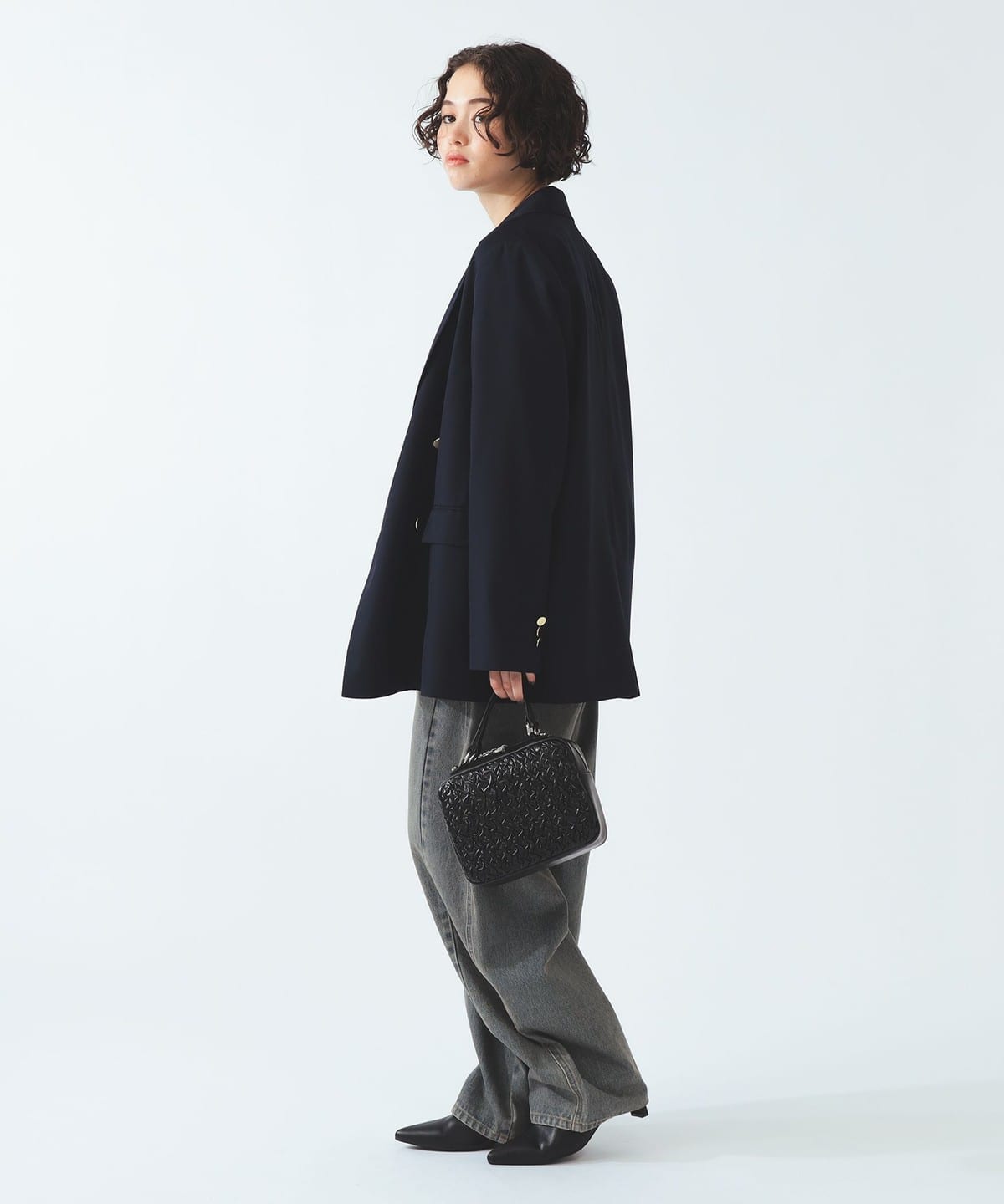 Ray BEAMS（レイ ビームス）4ボタン ダブル ブレザー（ジャケット