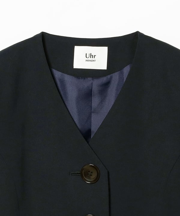 Uhr / V Neck Tailored Jacket