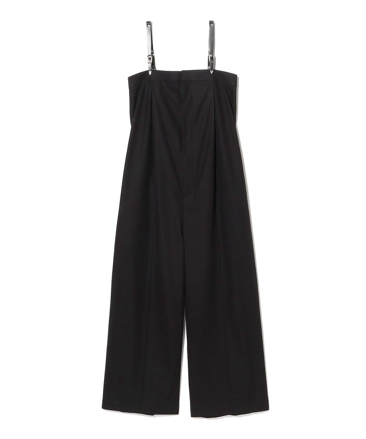 TOGA TOO / HIGH TWIST TWILL JUMPSUIT パンツ WOMEN 26 black S TOGA TOO / HIGH TWIST TWILL JUMPSUIT パンツ WOMEN 26 black S