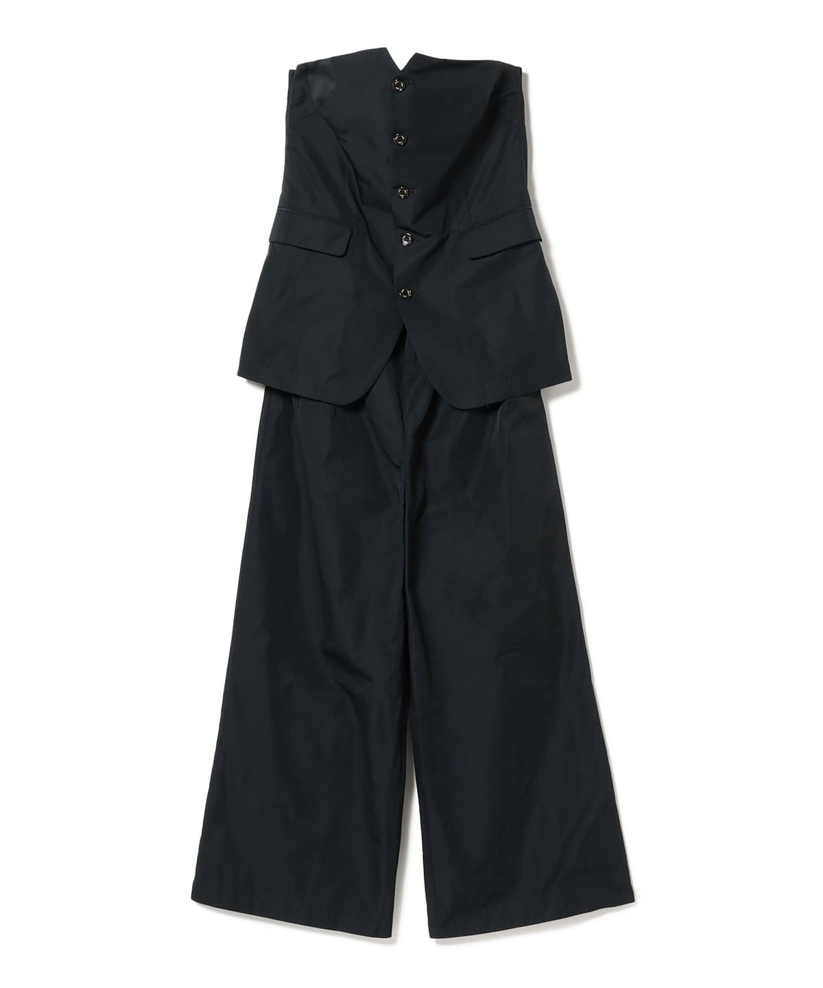 Uhr ウーア / Recycled Polyester Overalls パンツ WOMEN Navy 38 Uhr ウーア / Recycled Polyester Overalls パンツ WOMEN Navy 38
