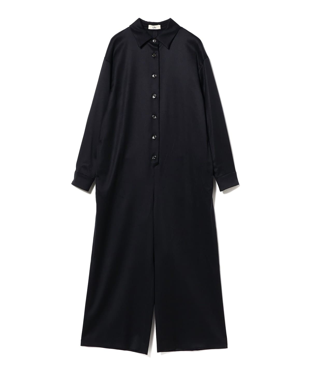 Uhr ウーア / Wool / Satin All in One パンツ WOMEN NAVY 38 Uhr ウーア / Wool / Satin All in One パンツ WOMEN NAVY 38