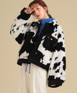Lee / Cow ボア ジャケット