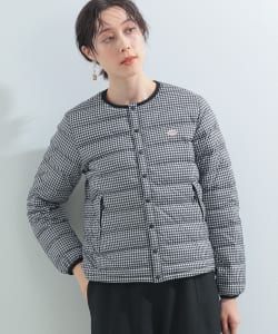 【WEB限定】DANTON / プリント インナー ダウン ジャケット