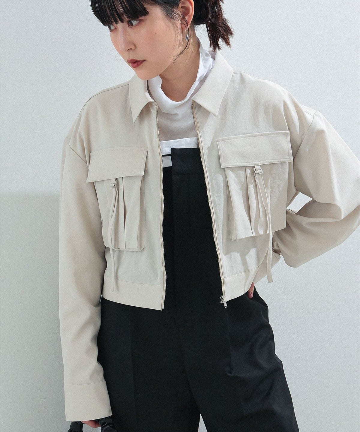 【新品タグ付き】BEAMS リボンストラップジャケット