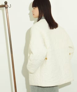 Ray BEAMS / 女裝 流線 絎縫 鋪棉 外套