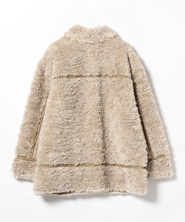 Ray BEAMS Ray BEAMS Ray BEAMS / Boa half coat (coats and other 