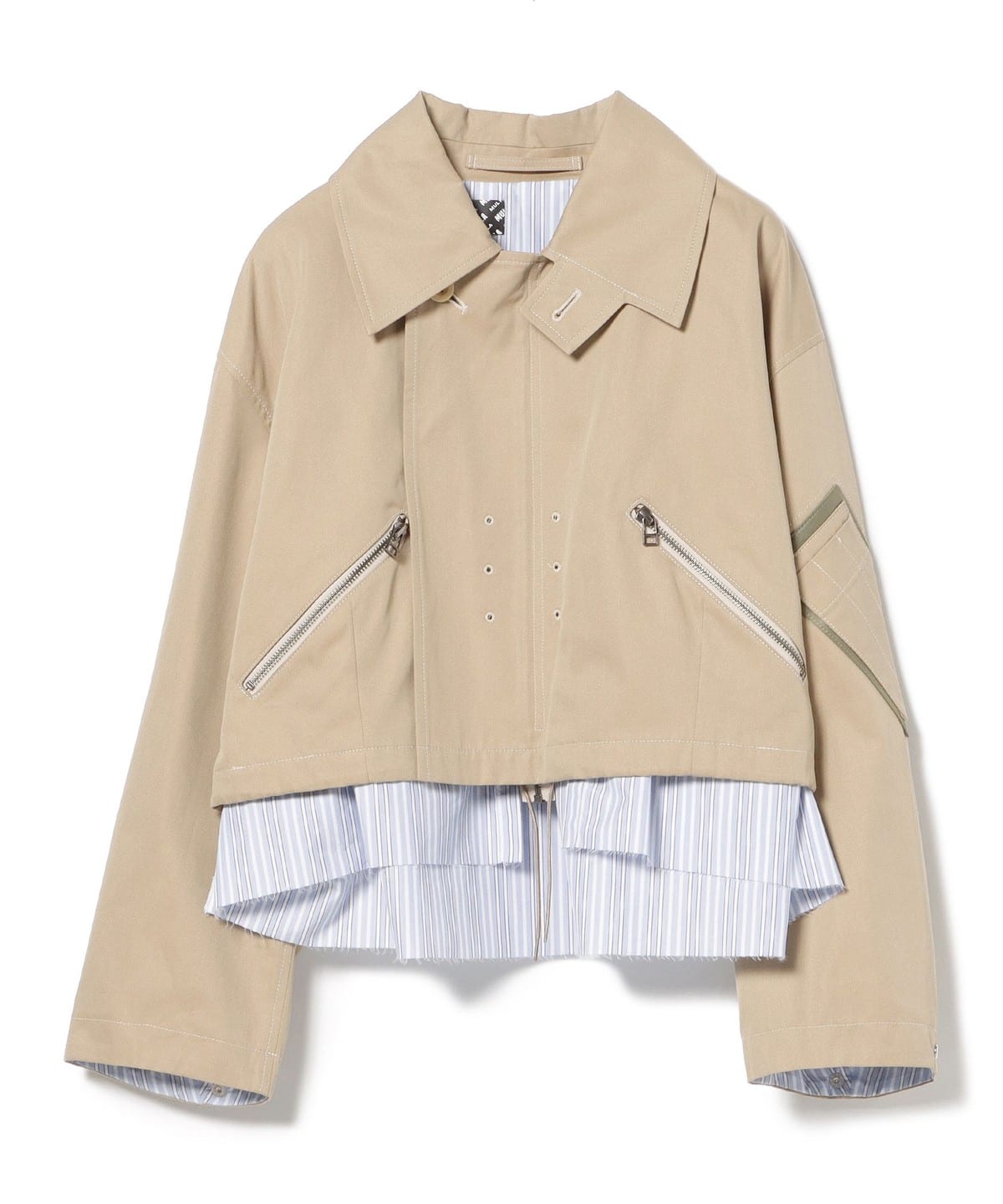 MUVEIL / Flight Jacket ブルゾン WOMEN beige S MUVEIL / Flight Jacket ブルゾン WOMEN beige S