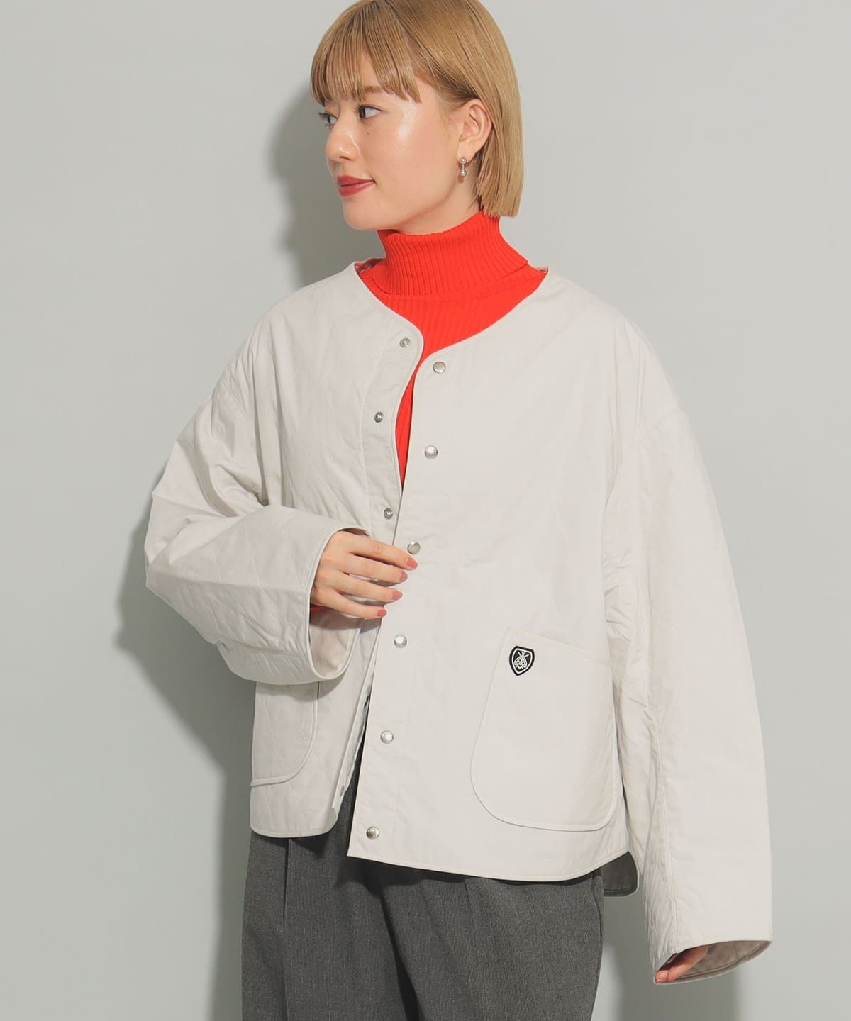 Ray BEAMS Ray BEAMS ORCIVAL Quilted Jacket (Blouson Blouson