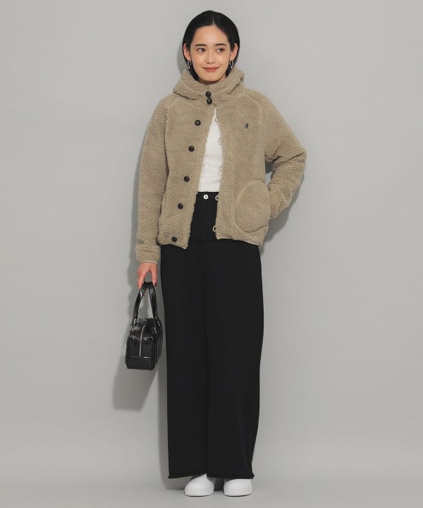 Ray BEAMS Ray BEAMS / Boa Hood Jacket (Jacket Casual Jacket