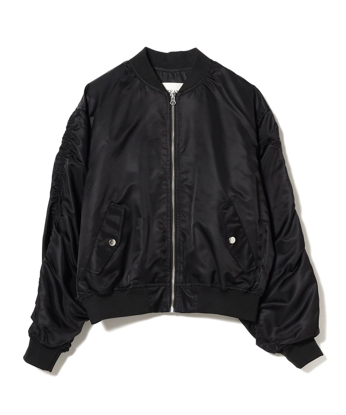 Ray BEAMS（レイ ビームス）アーム ギャザー MA-1 ブルゾン