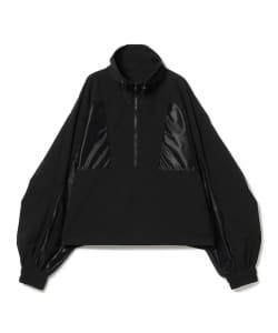 D-VEC / W'S NY STRETCH POPLIN HALF-ZIP BLOUSON
