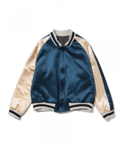 ▲○FACTOTUM FEMME×Ray BEAMS / 別注 サテン ブルゾン