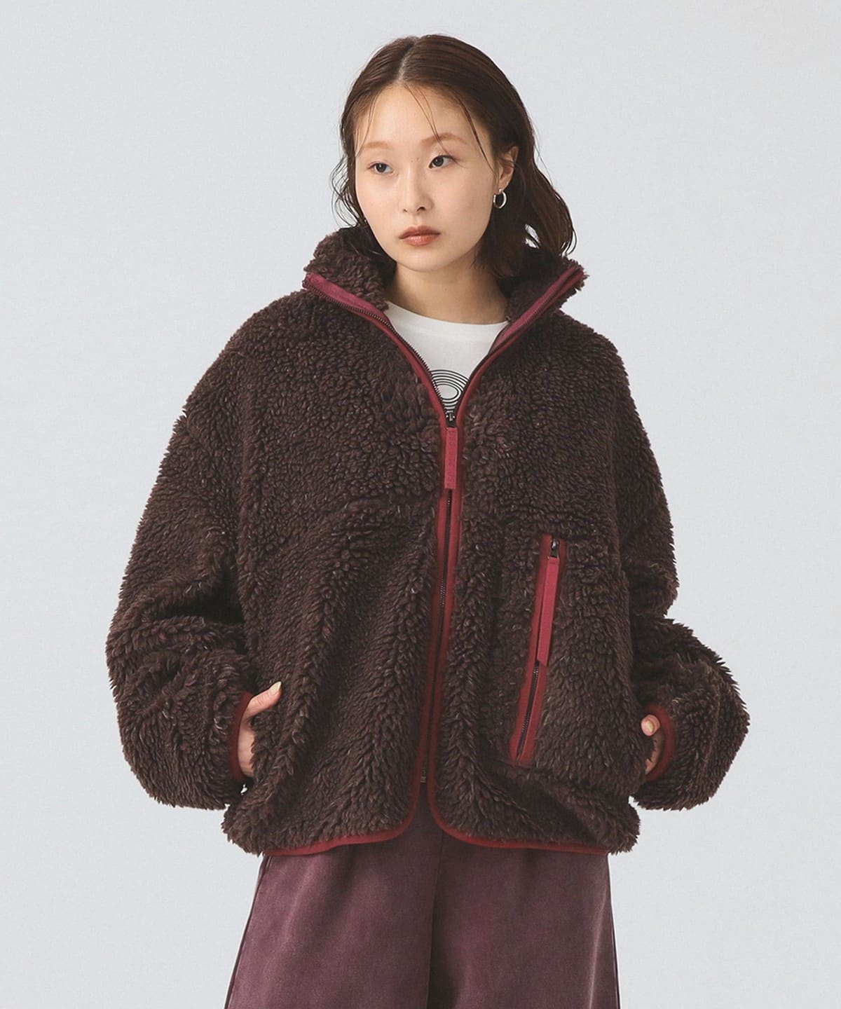 UGG(R) アグ for Ray BEAMS / MARLENE CONFETTI JACKET ブルゾン WOMEN COLA S UGG(R) アグ for Ray BEAMS / MARLENE CONFETTI JACKET ブルゾン WOMEN COLA S