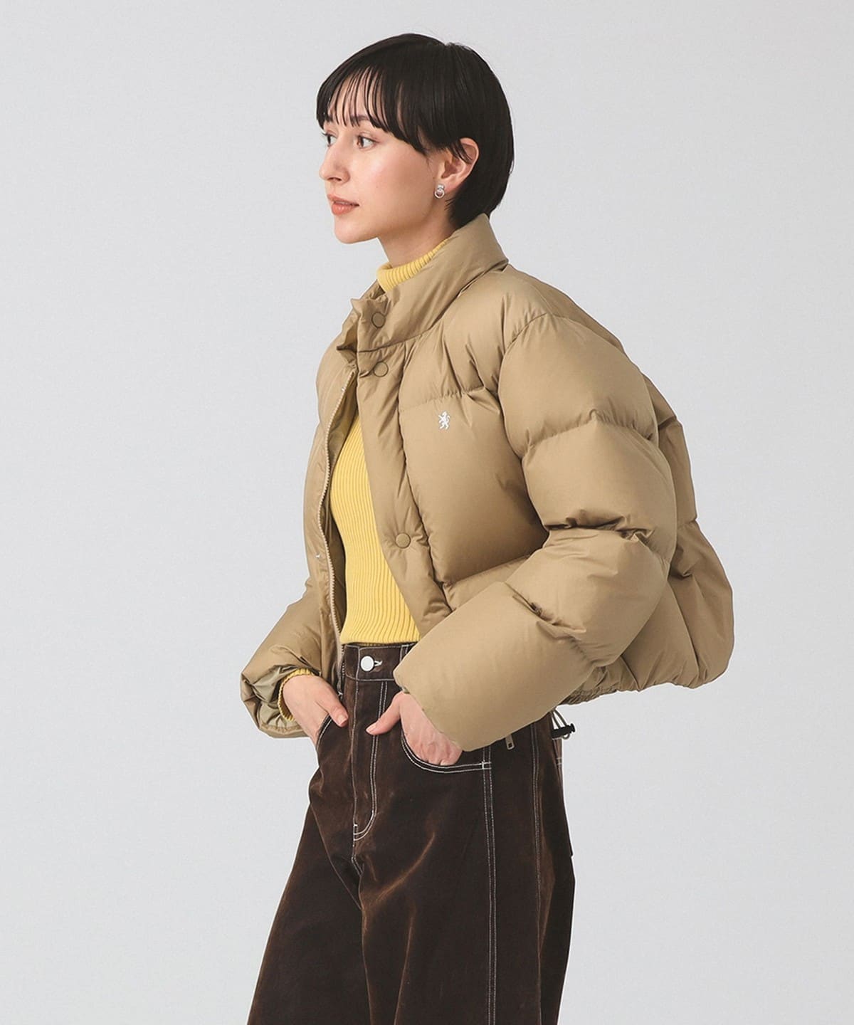 Gymphlex × RAY BEAMS 別注ラグランジャケット International Gallery BEAMS（インターナショナルギャラリー