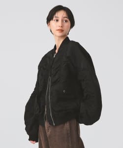 【+15%ポイントUP】シャーリング MA-1 ブルゾン