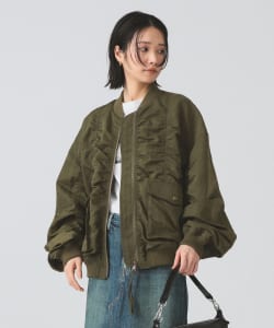 【+15%ポイントUP】シャーリング MA-1 ブルゾン