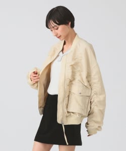 【+15%ポイントUP】シャーリング MA-1 ブルゾン