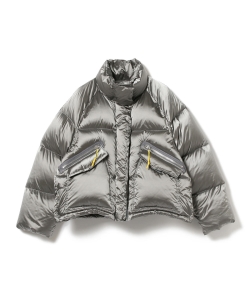 Name. / ナイロン シャンブレー ダウンジャケット