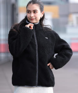 ▲【予約・WEB限定】VANS / ロングスリーブ ジップ ボア ジャケット