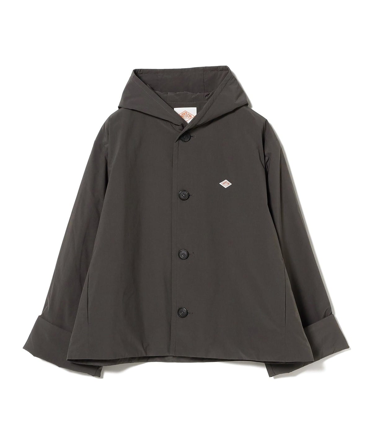 DANTON ダントン / INSULATION HOODED WIDE JACKET ブルゾン WOMEN 080 CHARCOAL 36