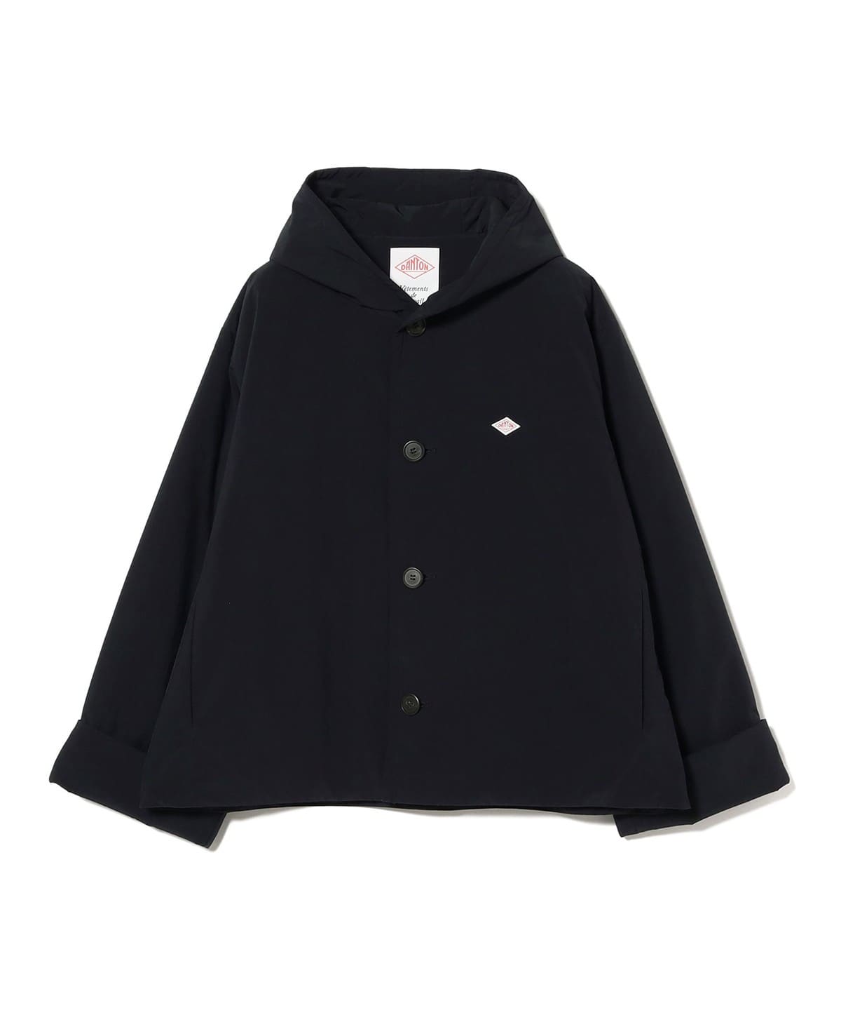 DANTON ダントン / INSULATION HOODED WIDE JACKET ブルゾン WOMEN 280 NAVY 36