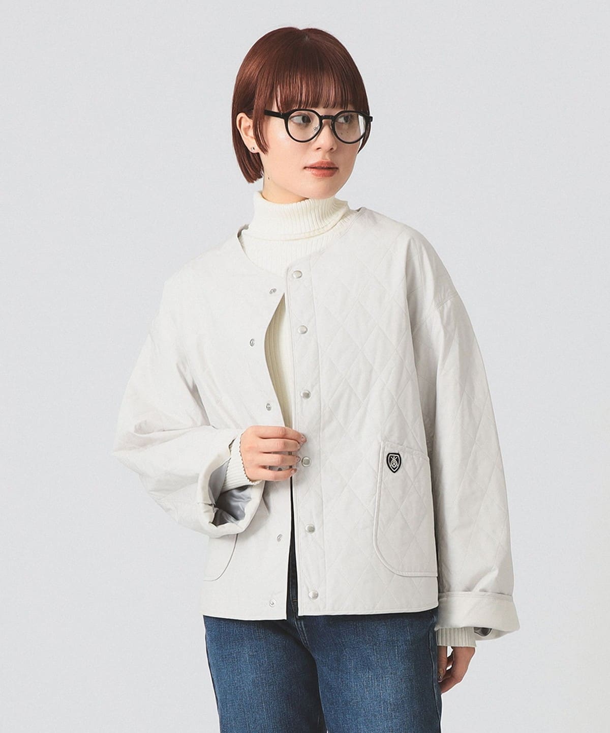 ORCIVAL オーシバル / インサレーション キルティング ブルゾン ブルゾン WOMEN 105 OYSTER 1 ORCIVAL オーシバル / インサレーション キルティング ブルゾン ブルゾン WOMEN 105 OYSTER 1