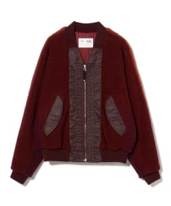 TOGA TOO / WOOL PILE BOA BLOUSON